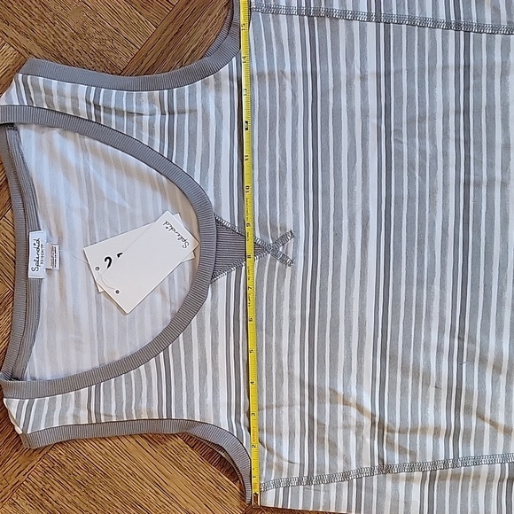 Splendid by Anthropologie Women's Striped Pajama Loungewear 2 Pc Set Size XS NWT - Picture 3 of 7